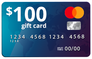 Mastercard Gift Card de $100